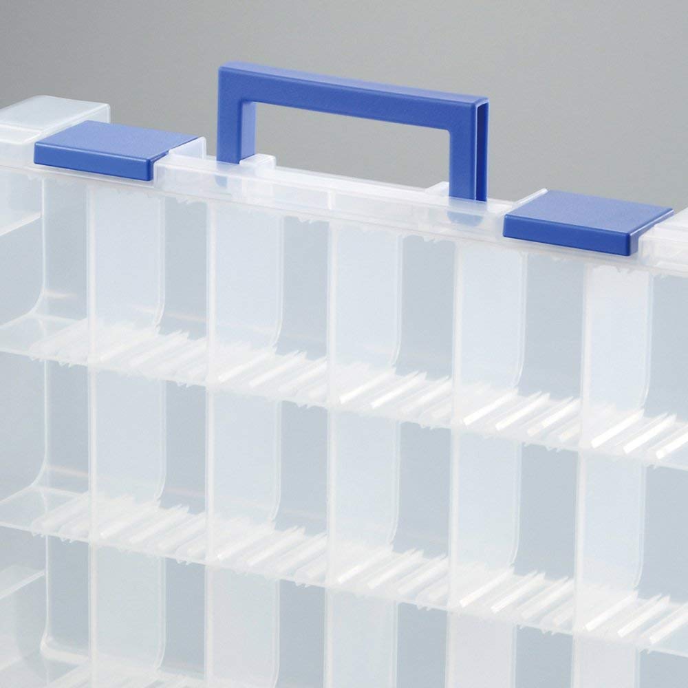 JEJ Astage Storage Box Parts Stocker Clear Depth 29 X Height X Width Cm Set of 6 of Set of 6 DIY Tool Box Fishing Tackle Case PS-400 7.8 40.5 PS-400