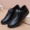 New Soft-soled Shoes, Spring and Autumn Non-slip Leather Shoes, Medium and Old Single Shoes, Comfortable Flat-soled Work Shoes for the Elderly
