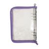 A5 6 Ring Binder Notebook with Zipper Pockets Photocard Holder Binder Sleeves Book Polaroid Small Card Photo Album