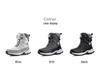 Men's Thickened Winter Snow Boots - Non-Slip, Plush, Warm, Casual Cotton Footwear