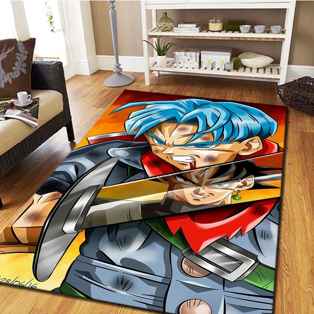 Dragon Ball Trunks  Living Room Bedroom Carpet, Home Decor Movie Mat Cool Play Floor Mat -HE55