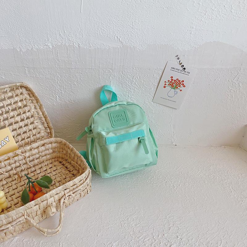 Cute Korean Style Lightweight Oxford Cloth Backpack For Toddler Kids Boys And Girls