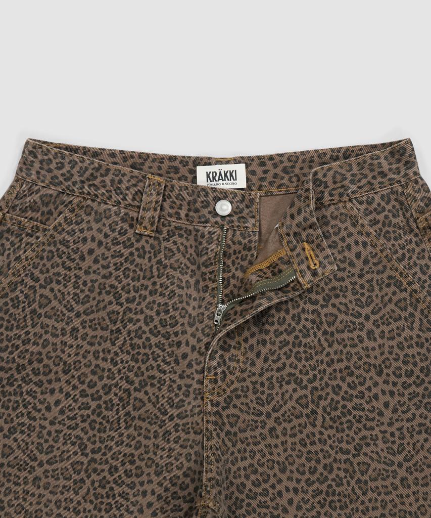 Keulaeki [Men] Leopard Shorts_Beige [Kr265Pmp462]