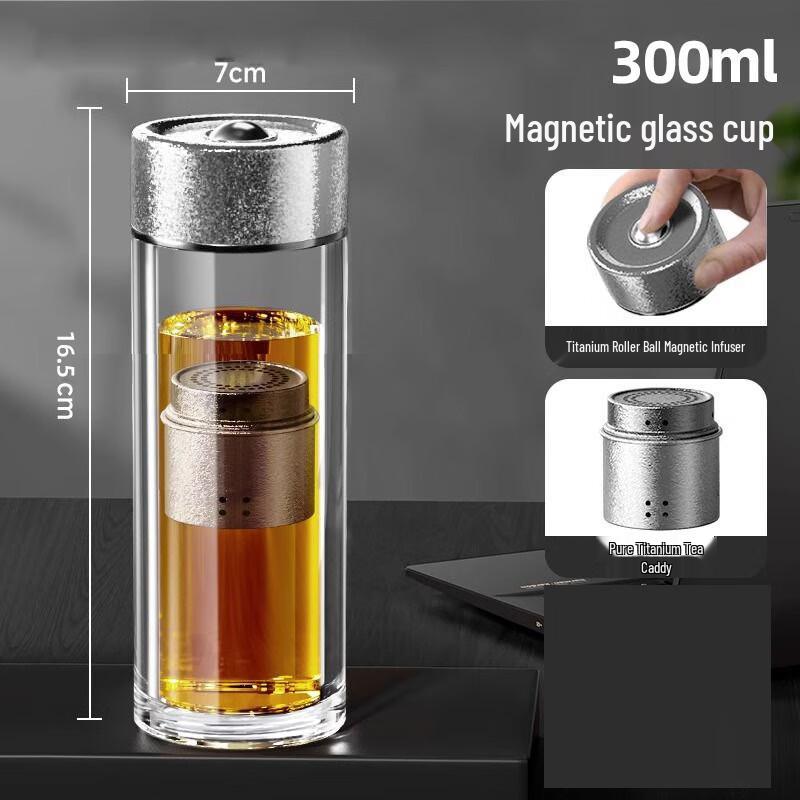 SX Pure Titanium Magnetic Tea Infuser Cup