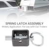 304 Stainless Steel 4pcs Heavy Duty 3.4 Inch Spring Latch Lock Weld Assembly Universal Trailer Gate