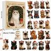 24 Boxes Christmas Countdown Calendar Cute Cat Advent Calendar Countdown Gift Cat Ornaments  Women