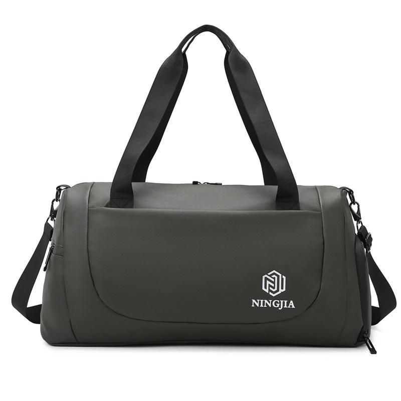 Sports dry and wet separation fitness bag, new multi-functional men's and women's shoulder handbag, short-distance storage travel bag