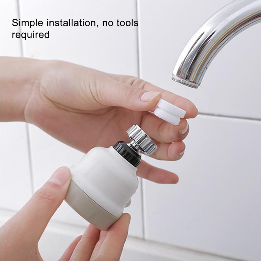 Kitchen Mini Faucet Aerator Saving Nozzle Multipurpose 3 Mode Sprayer Household Kitchen Gadgets Wide Application