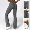 Womens High Waist Bootcut Yoga Pants Quick Dry Butt Lifting Workout Gym Sports Trousers