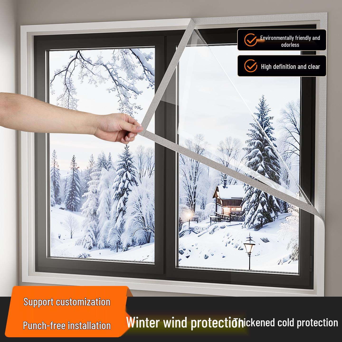 

Прозрачные ветрозащитные и теплоизолирующие шторы для зимы 1cmX1cm