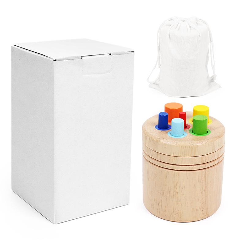 Montessori Color & Shape Sorting Box: Early Education Cognitive Toy for Children