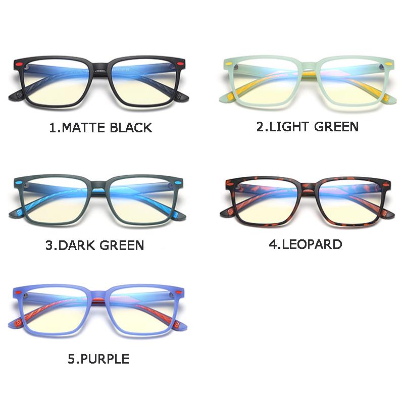 Maxjuli Blue Light Blocking Glasses For Youth Boys Girls Fashion Flexible  Frame Plain Computer Gaming Glasses Eyewear 6601