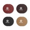 2pcs Car Leather Water Coaster Anti-slip Mats Bottle Cup Holder For Volkswagen VW Tiguan CC Jetta Polo Golf Passat T-ROC Touareg zf9