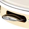 MEINL Percussion Traditional Wood Pandeiro Poplar Wood Natural Goat Skin Head Key PA10PW-M (Tuning Included) []