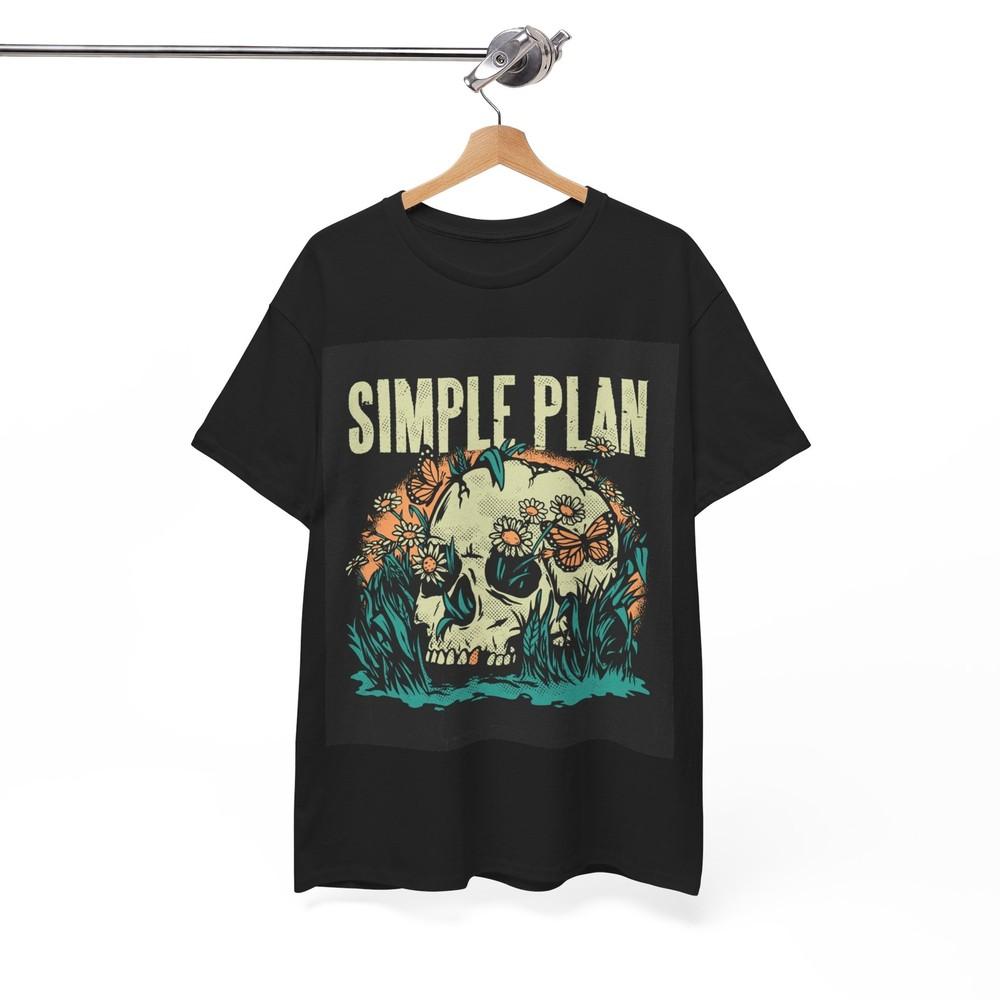 

Simple Plan Tshirt Punk Rock Merch Album Unisex Heavy Cotton Tee Unisex T-Shirt XXXXL