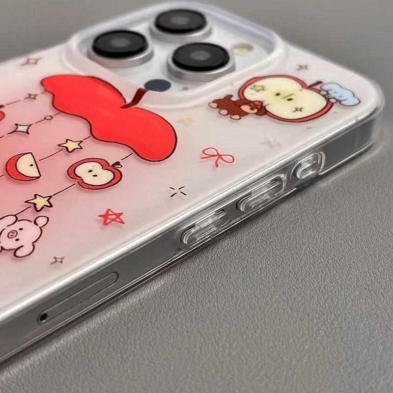 Small Animal Apple Compatible iPhone 16 Pro Max Phone Case 11 Compatible Apple 14 Anime iPhone XR/X