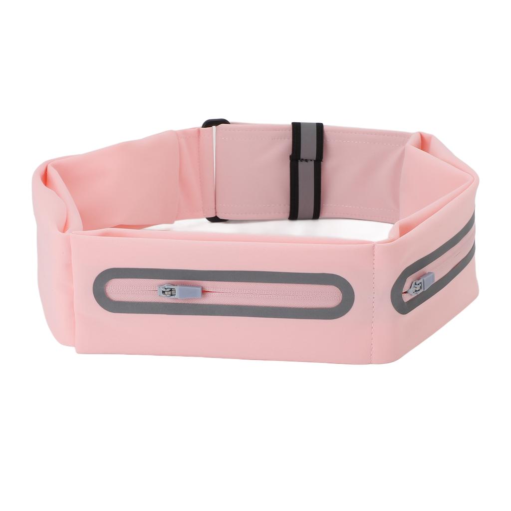 Slim Running Belt Pack Portable Waterproofing Fitness Workout Belt Sport Waist Pack Exercise Waist Bag for Hiking Cycling