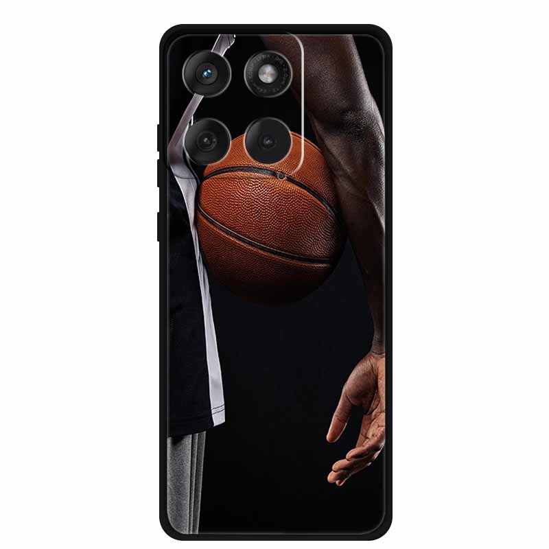 Für Motorola Edge 70 5G Hülle 2025 Mode Schwarz Silikon TPU Weiche Handyhülle Für Motorola Moto X70 Air 5G Rückseite Hülle Fundas