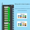 Shengwei NDF-524G Cat5e 24-Port 0.5U Rackmount Patch Panel