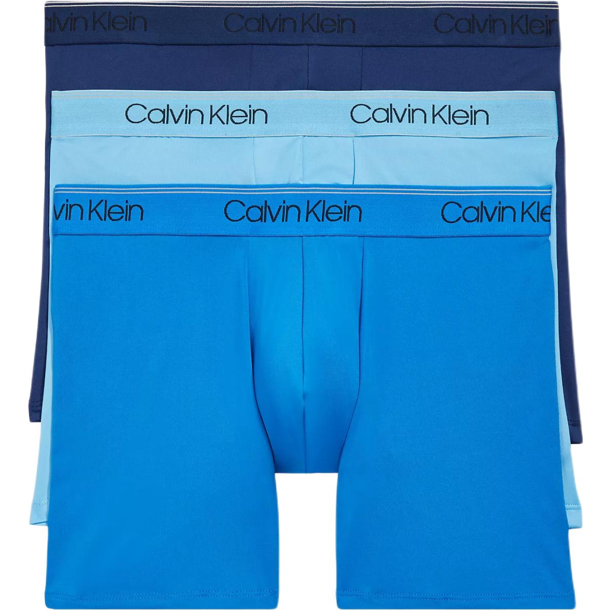 

Calvin Klein Soft And Comfortable Solid Color Boxer Briefs 3-Pack Men Underwear NB2570-400 M