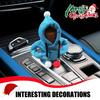 Copri cambio per auto Felpa con cappuccio carina Forma Shift Knob Shifter Felpa con cappuccio Pomello cambio automatico universale Shifter Stick Protector Decorazione interna