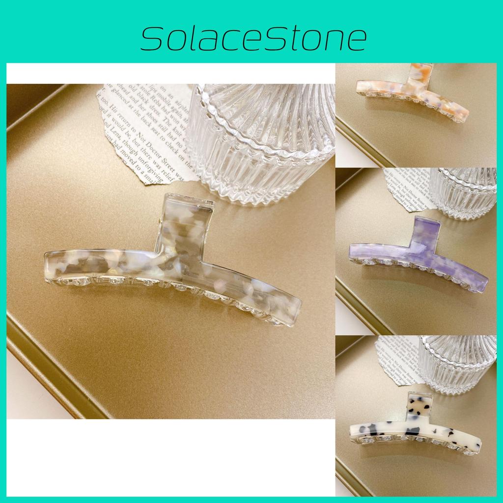 Elegant Korean Style Acetate Hair Claw Clip In Fresh Colors Perfect For Stylish Hairdos