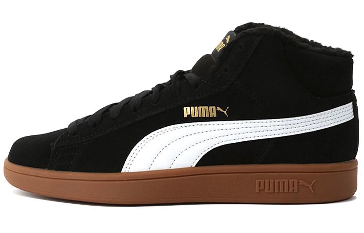 PUMA Smash V2 Mid Winter  Black Gum  375870-01 37.5