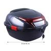 Motorcycle Trunk Box Motorbike Trunk Storage Top Carrier Ergonomic Case Ergonomic Luggage Case With Built-in Base For Storing