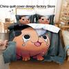 3D Printed Red Hair Girl Bedding Set Duvet Cover Pillowcase For Adult Kids Bedroom Decor Twin Full Queen King Size Bed Linen