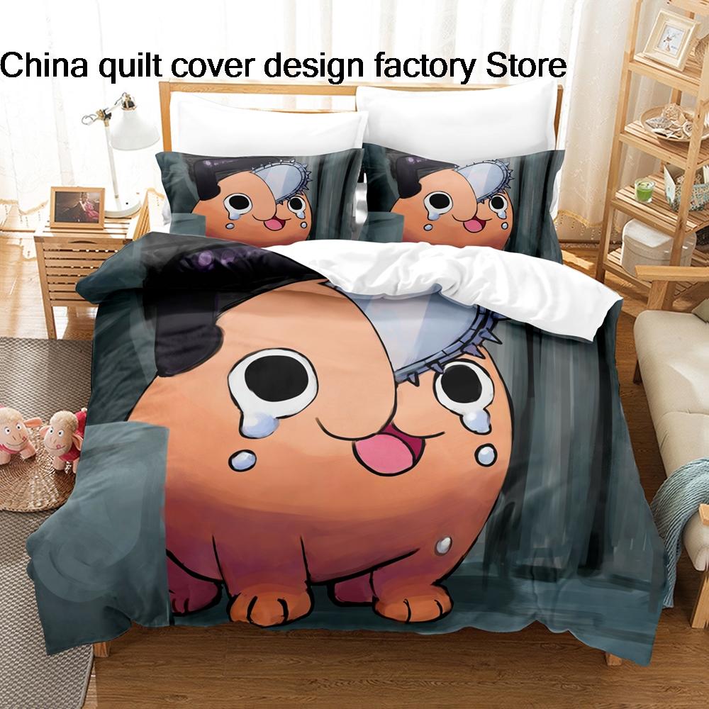 3D Printed Red Hair Girl Bedding Set Duvet Cover Pillowcase For Adult Kids Bedroom Decor Twin Full Queen King Size Bed Linen