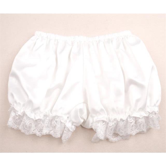 Soft Girl Lace-Trim Puffy Lantern Shorts - Summer Base Layer Pumpkin Pants