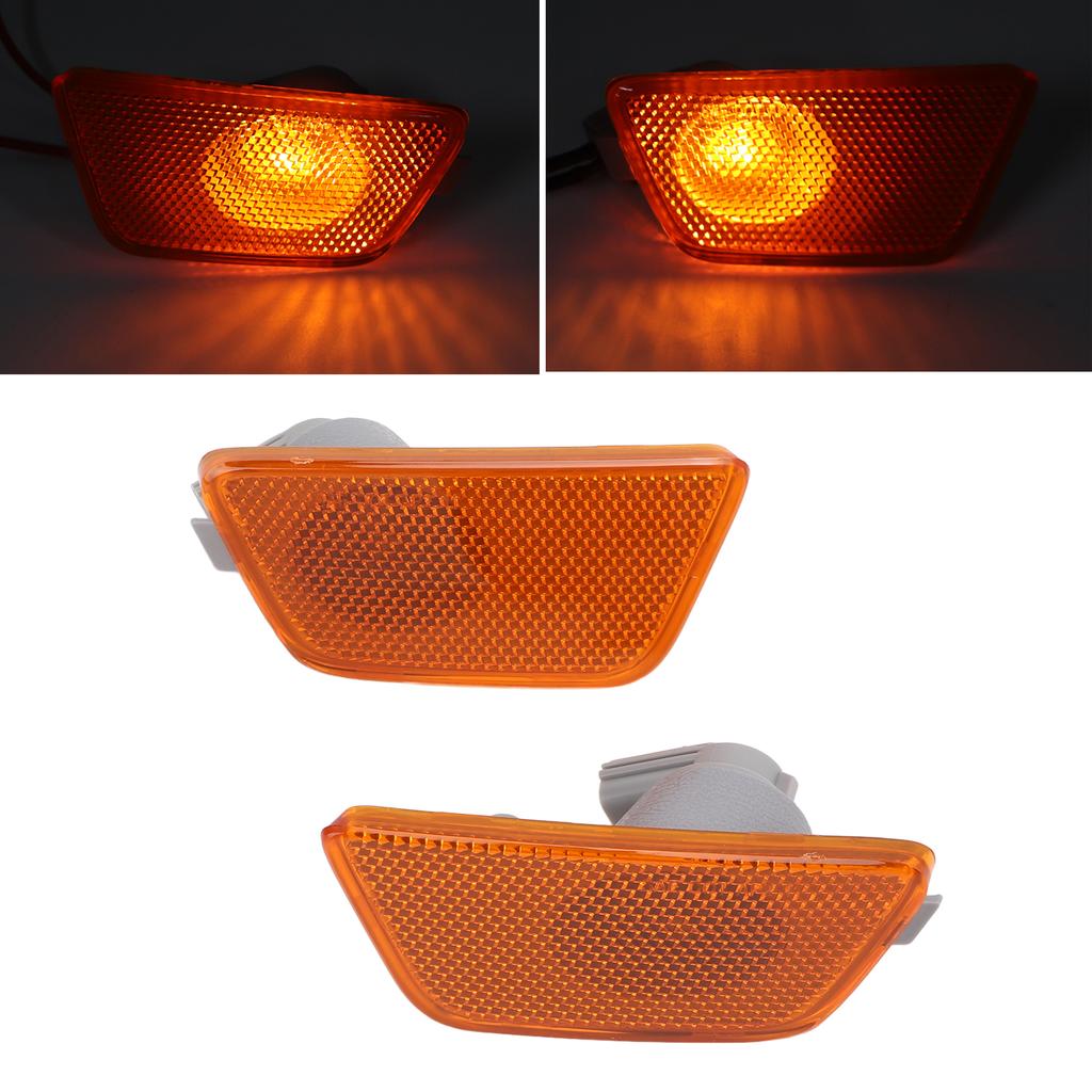 2pcs Front Bumper Side Marker Lights 42334145 Side Parking Lamp Replacement for