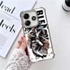 Anime Bleach Desgin Plating Phone Case For Xiaomi Redmi Note 14 15 Pro Plus 13 12 11 11S 11T 10 9S 9 5G Anti-Fall Airabag Cover