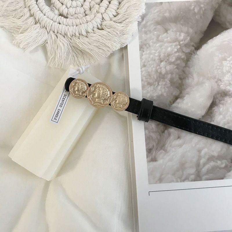 

Fall Season 2023 Vintage Korean Waist Belt For Women Elegant Slim Fit Coat Accessory чорний