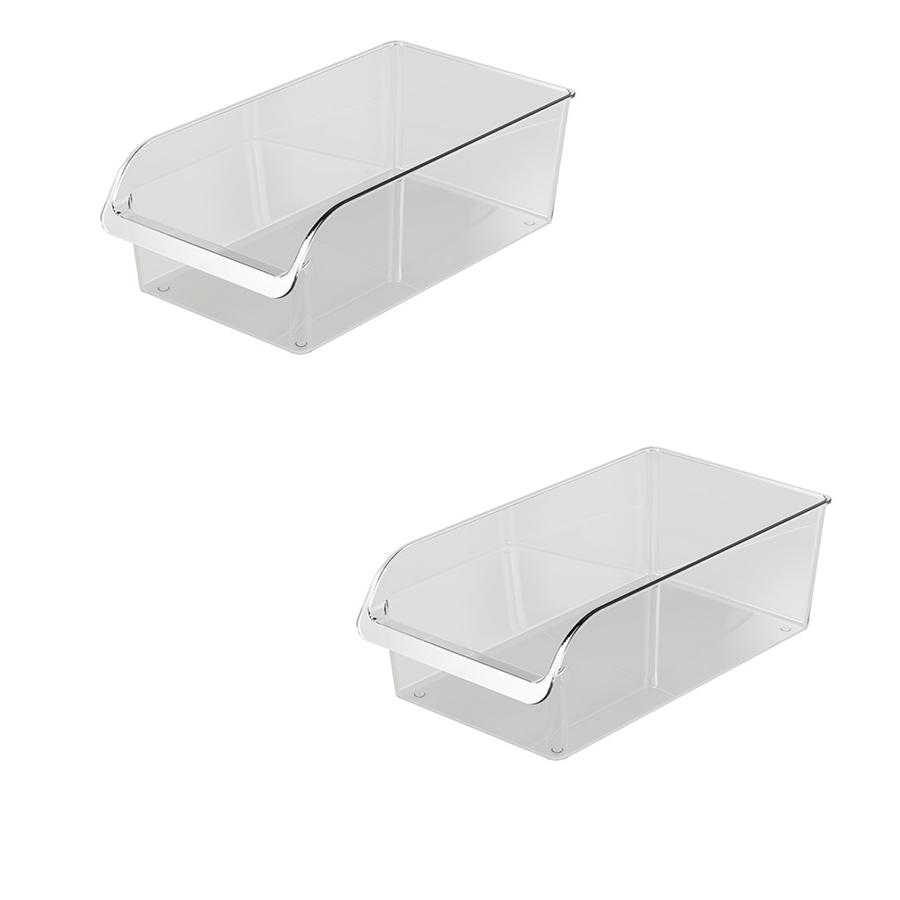 1/2PCS Refrigerator Storage Boxes Food Grade Crisper Egg Storage Boxes Kitchen Storage Special Organization Shenqi