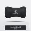 Car Seat Suede Memory Cotton Neck Pillow Headrest For Mercedes Benz AMG W205 C300 W203 W206 W108 W124 W126 W140 W168 GLA GLB GLC FV1
