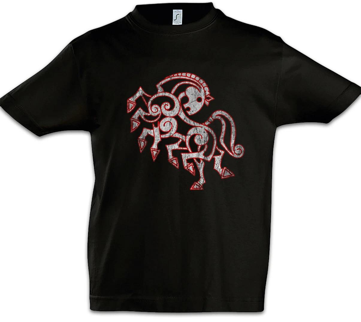 Sleipnir I Boys kids boys T-Shirt Odhins Horse Odin Valhalla Thor Viking Vikings Valhall 150
