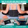 Unisex Sport Back Brace Lower Back Stress Relief Breathable Adjustable Waist Trainer Weight Loss Abdomen Belt,Ergonomic Design
