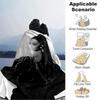 Elegant Fashion Portrait Blanket Soft Throw Blanket For Home Bedroom Bed Sofa Travel Office Solid Christmas Blanket