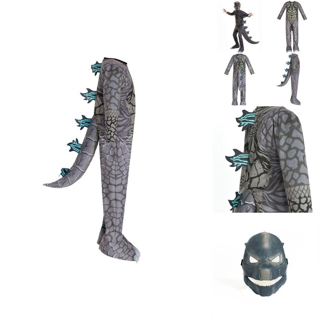 Vs Kingkong Kids Cosplay Costume Jumpsuit With Exquisite Workmanship For Halloween And Parties**