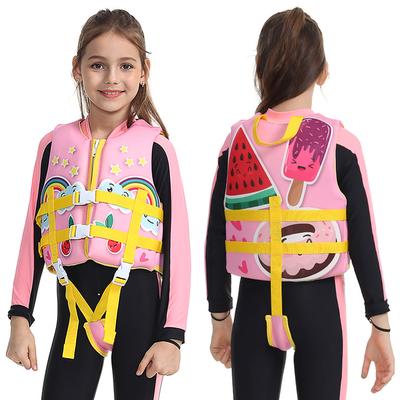 Kids Swim Vest Life Jacket Swimming Training Flotation Swimsuit Buoyancy Swimwear for Boys Girls