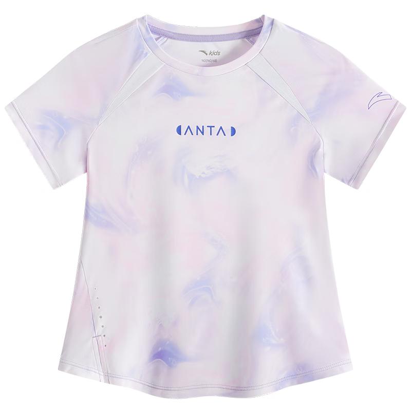 Anta Girls  Soft Round Neck Sports T-shirt 150