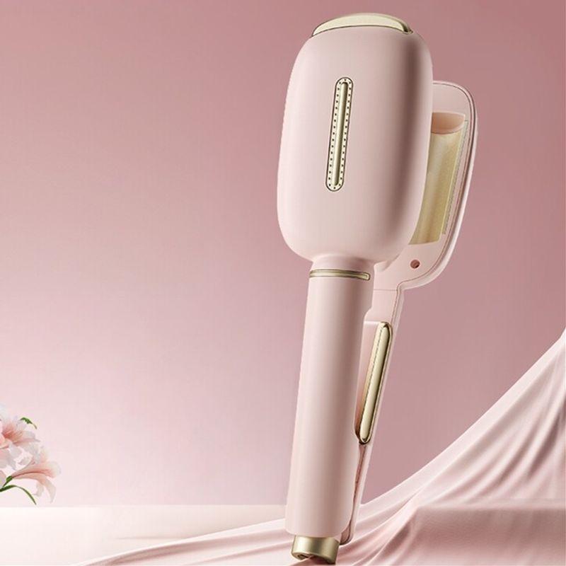 

32mm Egg Roll Hair Curling Iron for Large Curls, Water Wave Curls, and Voluminous Waves, Long-Lasting Styling Without Damaging Hair [Double Tube] Ordinary Style