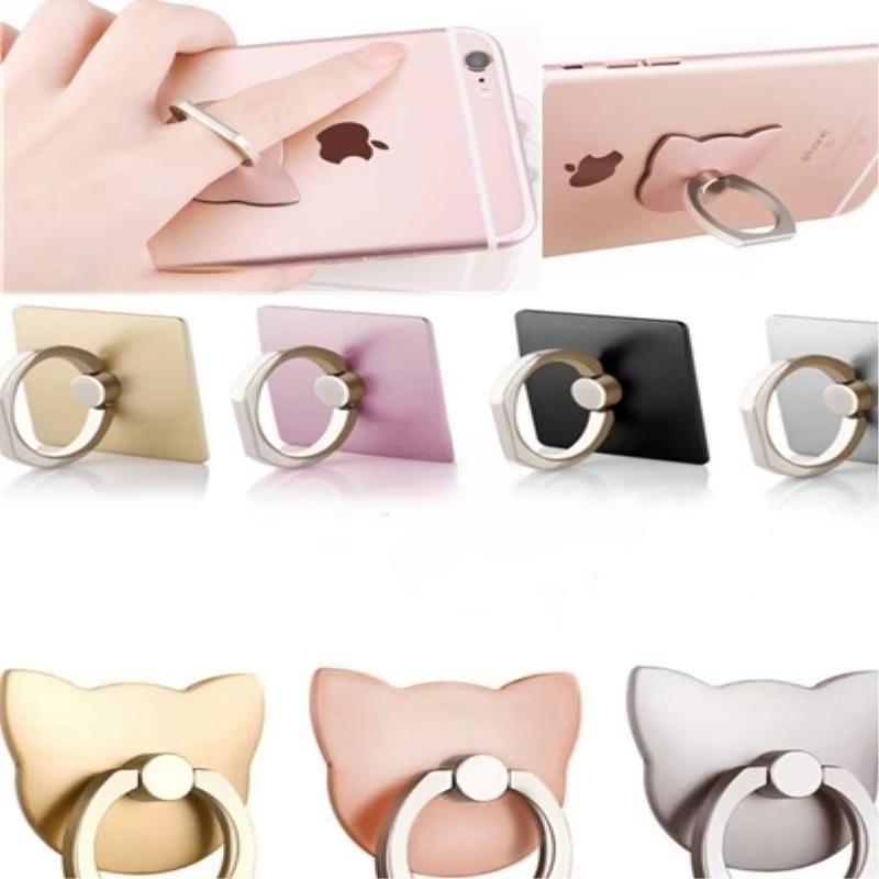 1 Pcs Metal Ring Stand Universal Applied Mobile Phone Stand 360 Degree Rotate Practical Device Rack Holder Iphone Smart Phone