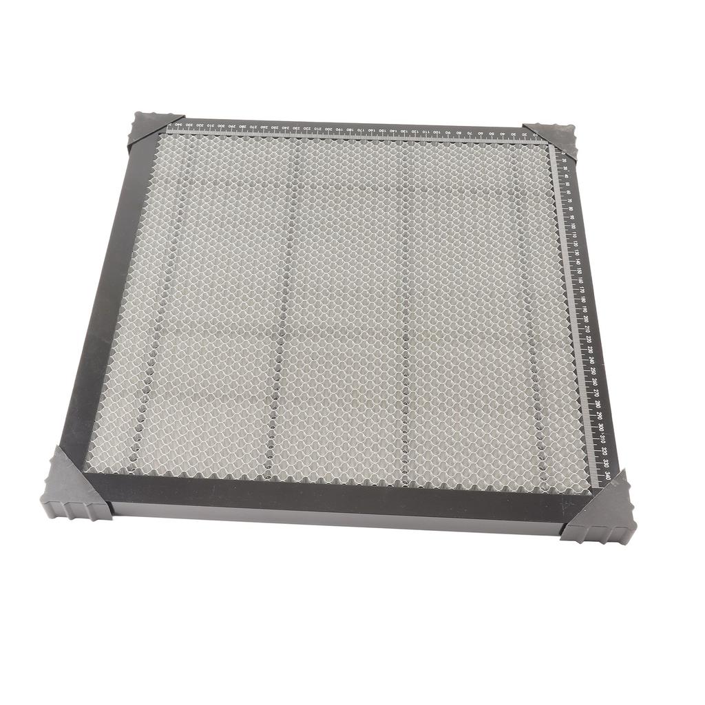 Graviermaschinen Arbeitstisch Ganzmetallstruktur Stahlplattenplattform mit Messung Graviermaschinenzubehör