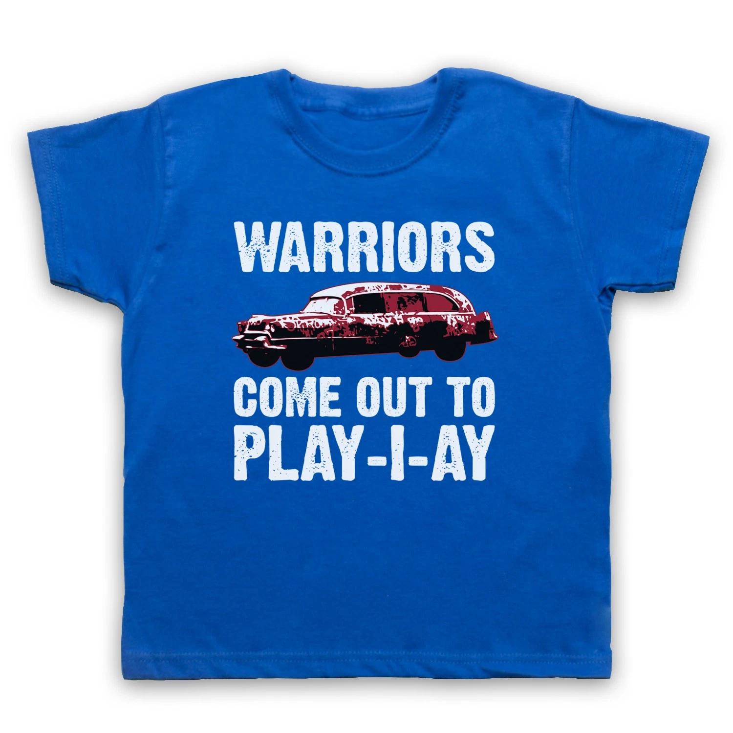 

Warriors Come Out To Play Gang Childrens Kids Boys Baby Children T-shirt All Size Cols 160