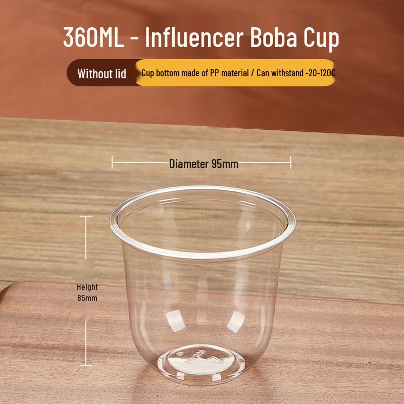 360ml Disposable Bobo Cup