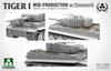 Takom 1/35 Sd.Kfz.181 Pz.Kpfw.VI Tiger 1 Mid-Type Zimmerit Coating Plastic Model Kit TKO2198