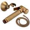 Antique Toilet bidet sprayer Brass Bidets Wall Mounted Hand Shower Head Bathroom sprayer shower bidet