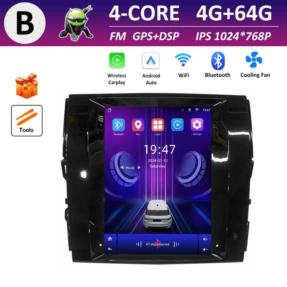 for Toyota REIZ 2010 2011 2012 2013 Car Video Multimedia Player Touch Screen GPS Navigation Bluetooth WIFI Android Smart System